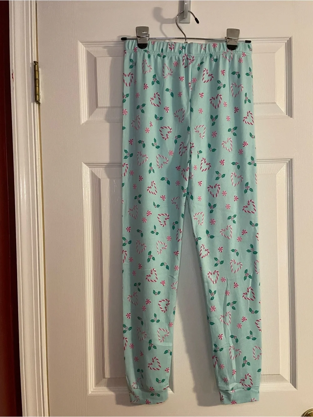 🚌 💥NWT💥 Cuddl Duds Mint Green Candy Cane Pajama Set 🚌
